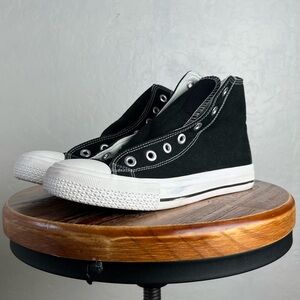 Sincerely Jules Black and White High Top Sneakers